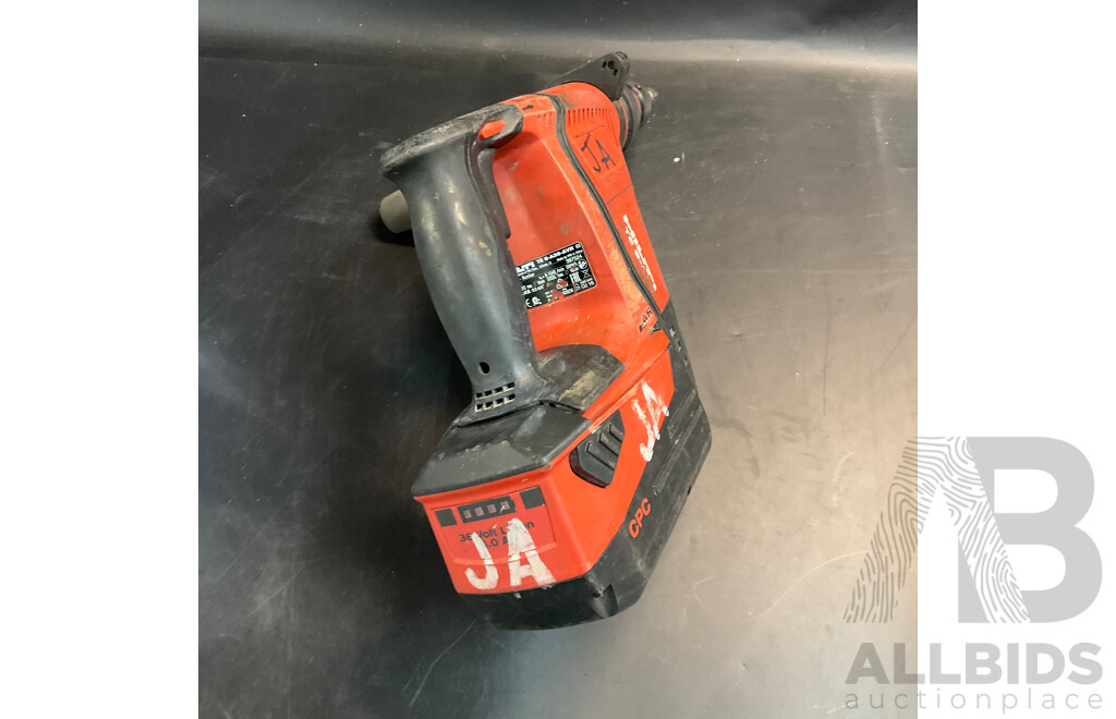 HILTI TE 6-A36 Cordless Rotary Hammer with Battery