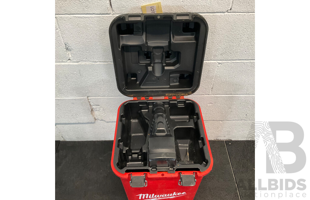 Milwaukee M18 FDCPF8 18V Li-ion Cordless Fuel Drain Snake - Skin Only with Carry Case