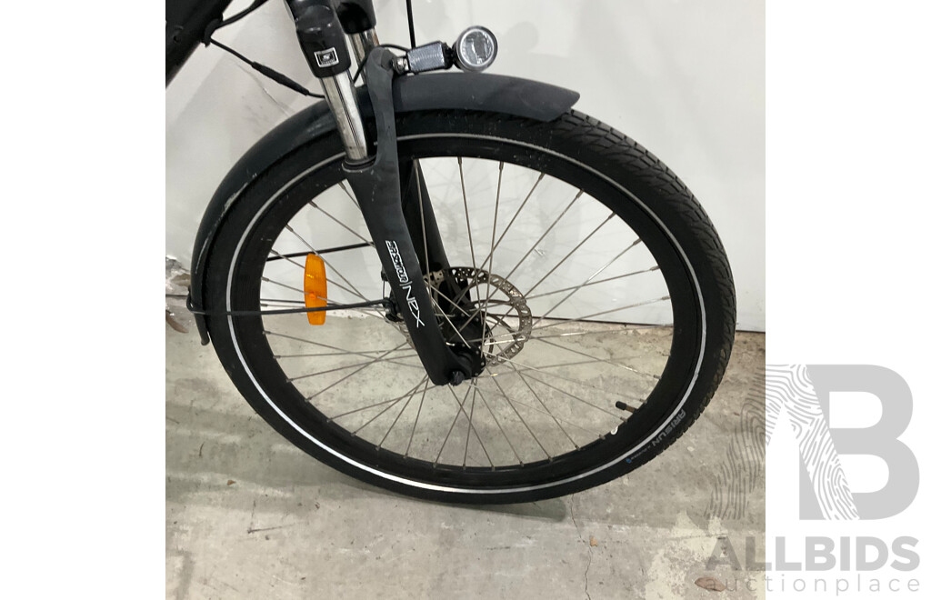 NCM Milano T3s E-Bike with Ubereats Delivery Bag