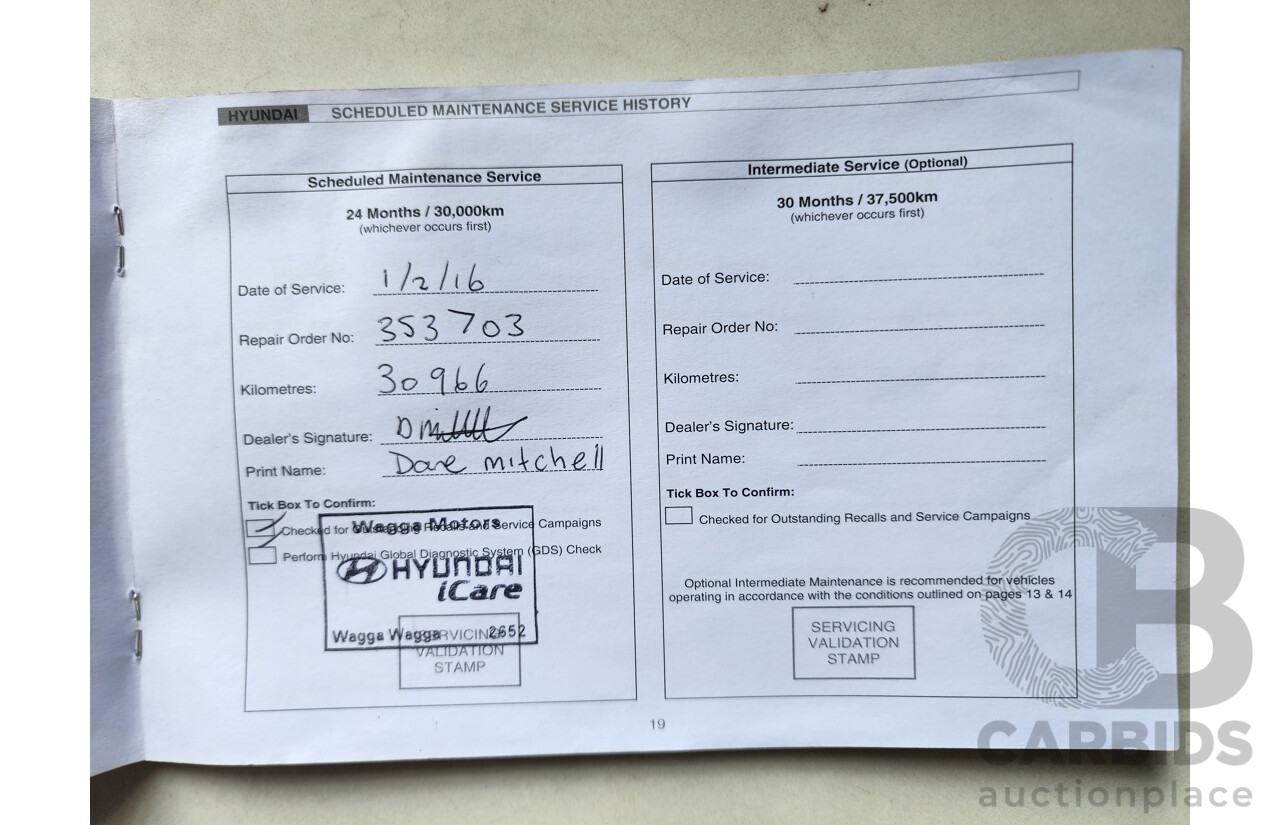 4/2014 Hyundai i30 Trophy GD MY14 5d Hatchback White 1.8L