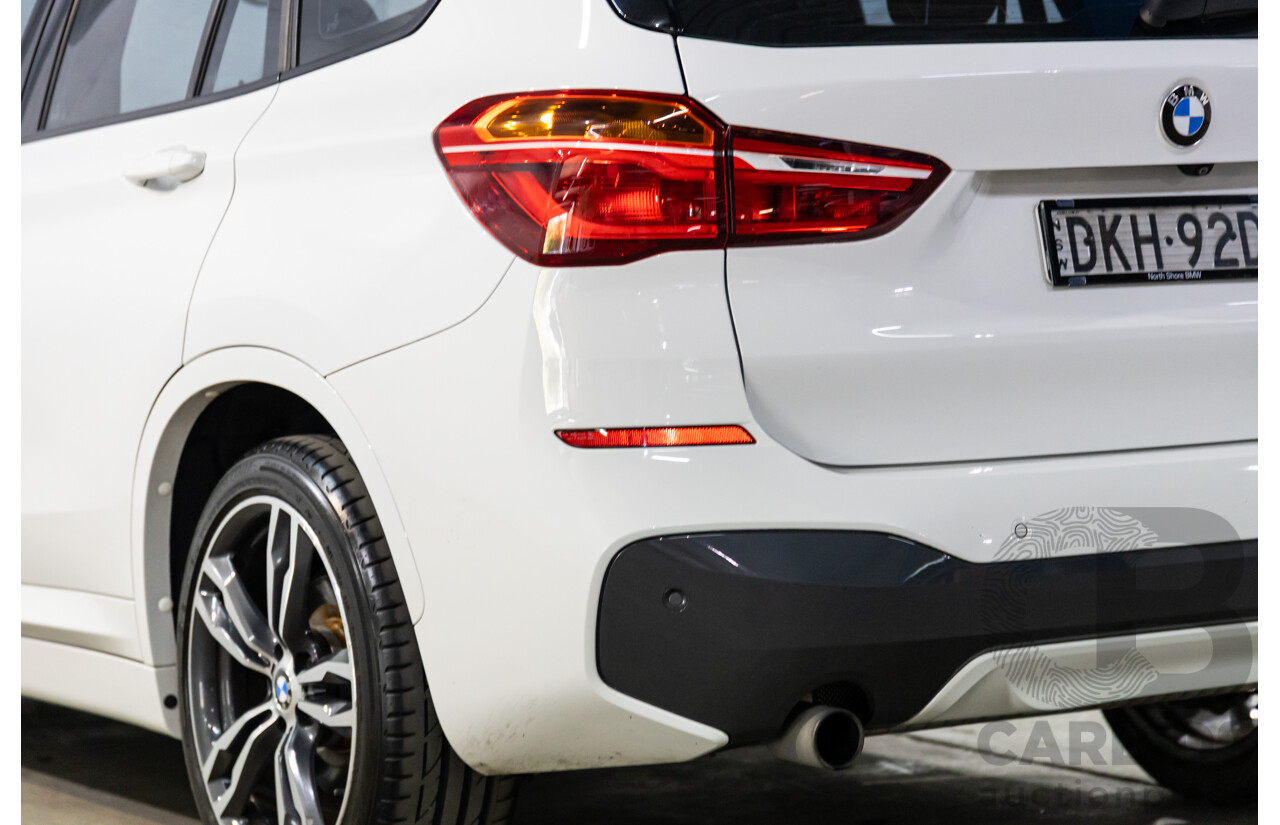 10/2016 BMW X1 xDrive25i M Sport (AWD) F48 MY17 4d Wagon Alpine White Turbo 2.0L