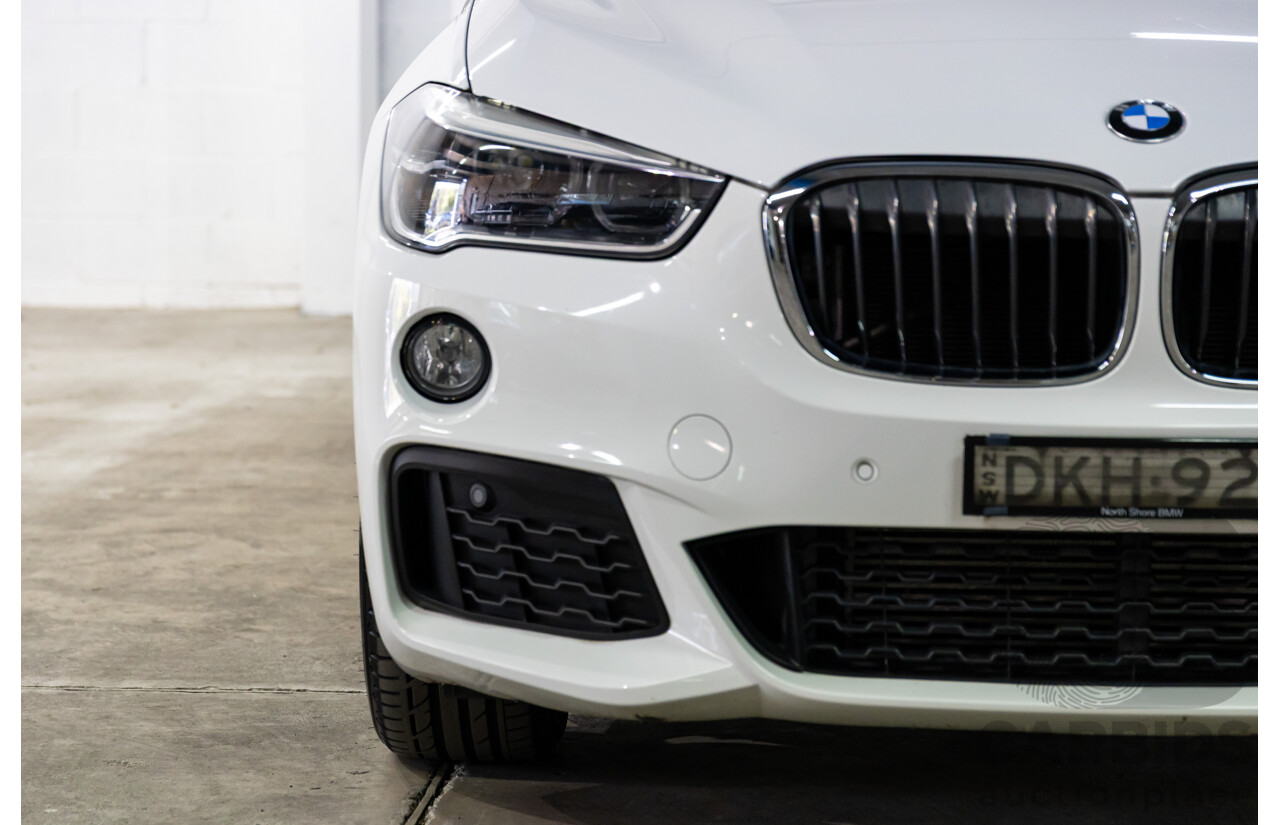 10/2016 BMW X1 xDrive25i M Sport (AWD) F48 MY17 4d Wagon Alpine White Turbo 2.0L