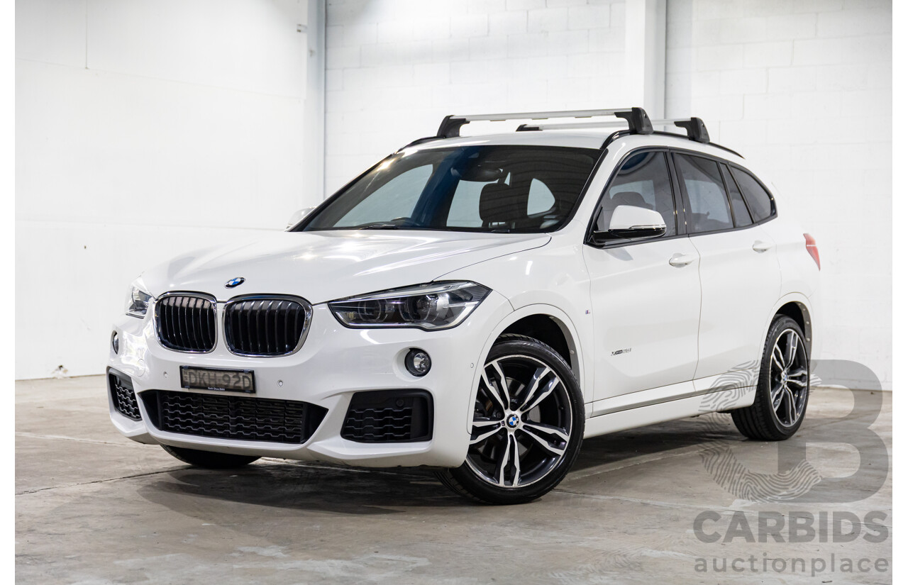 10/2016 BMW X1 xDrive25i M Sport (AWD) F48 MY17 4d Wagon Alpine White Turbo 2.0L
