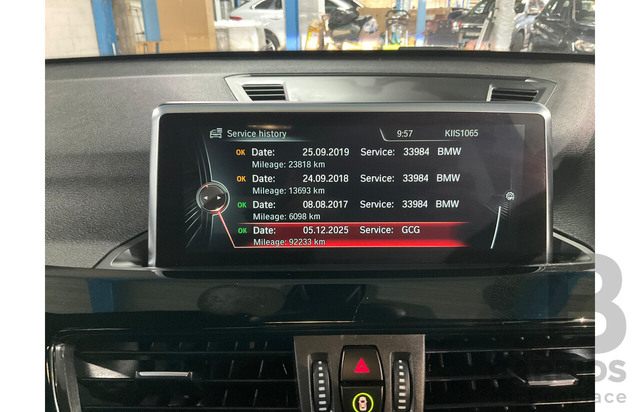 10/2016 BMW X1 xDrive25i M Sport (AWD) F48 MY17 4d Wagon Alpine White Turbo 2.0L