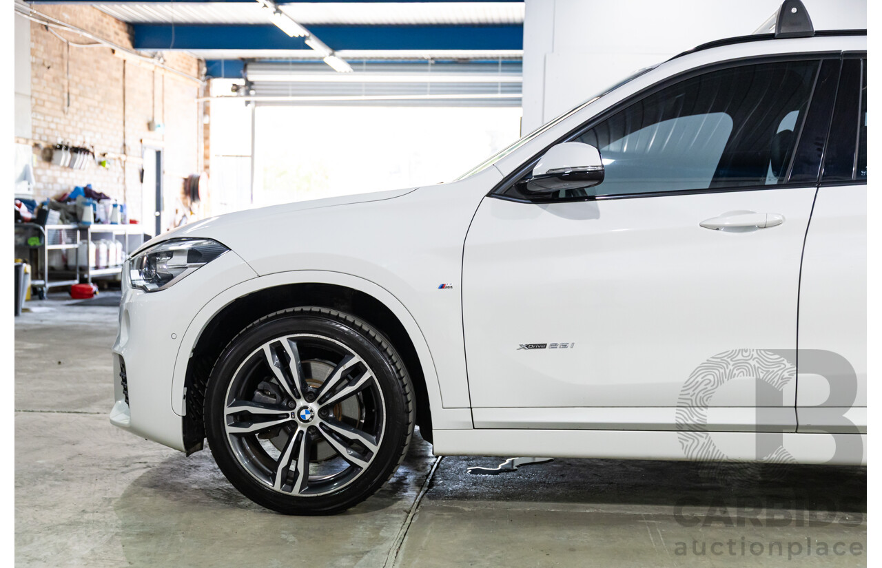 10/2016 BMW X1 xDrive25i M Sport (AWD) F48 MY17 4d Wagon Alpine White Turbo 2.0L