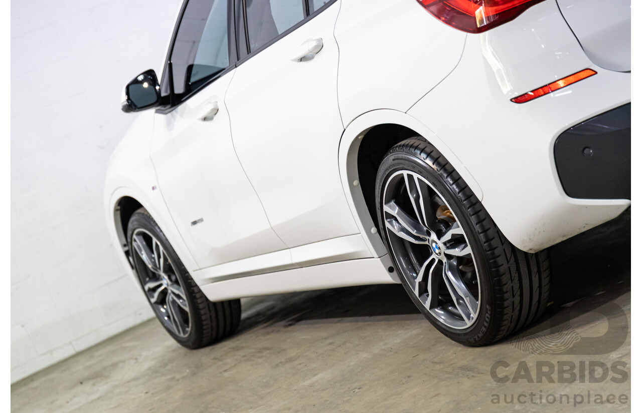 10/2016 BMW X1 xDrive25i M Sport (AWD) F48 MY17 4d Wagon Alpine White Turbo 2.0L