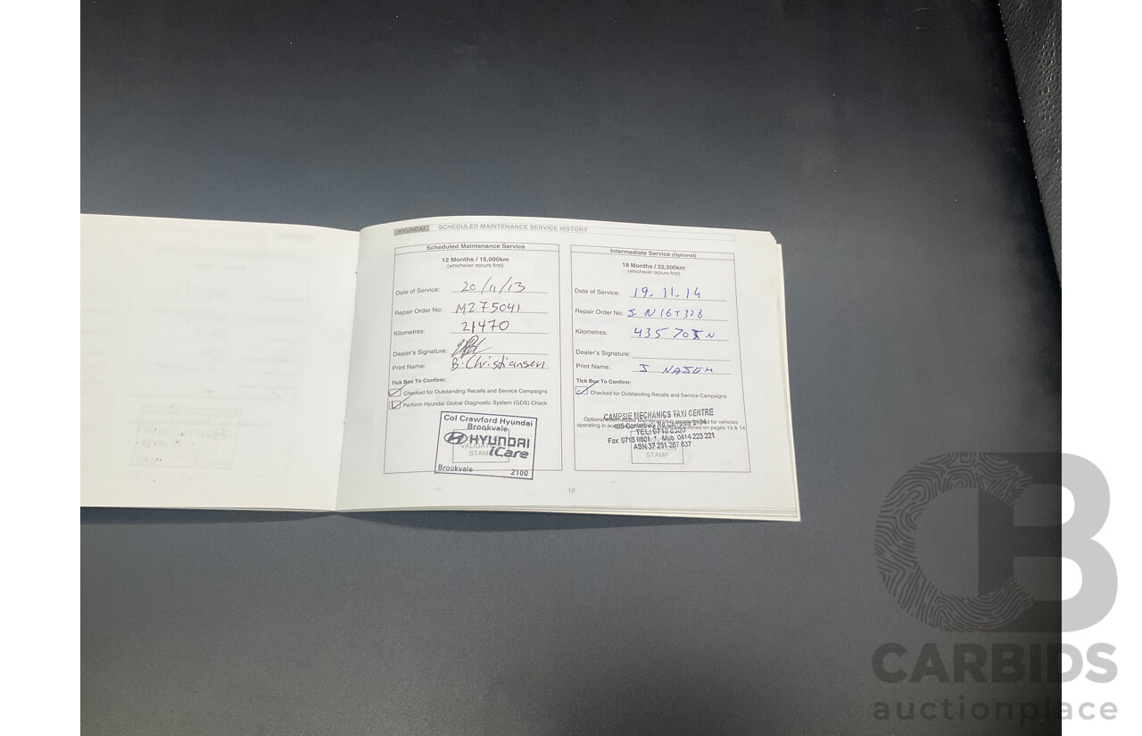 10/2011 Hyundai i30 SX FD MY11 5d Hatchback Silver 2.0L