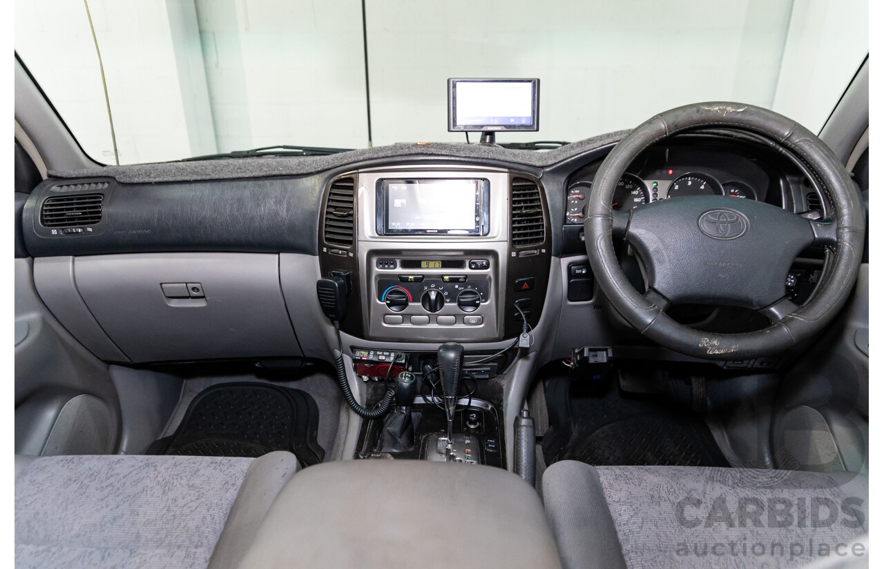 7/2005 Toyota Landcruiser GXL (4x4) HDJ100R Upgrade 4d Wagon Graphite Grey Metallic Turbo Diesel 4.2L