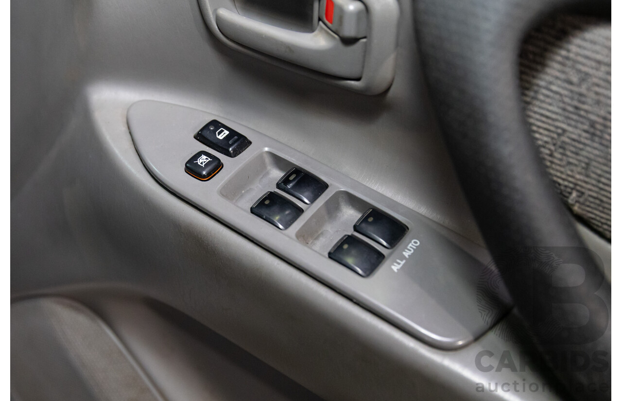 7/2005 Toyota Landcruiser GXL (4x4) HDJ100R Upgrade 4d Wagon Graphite Grey Metallic Turbo Diesel 4.2L