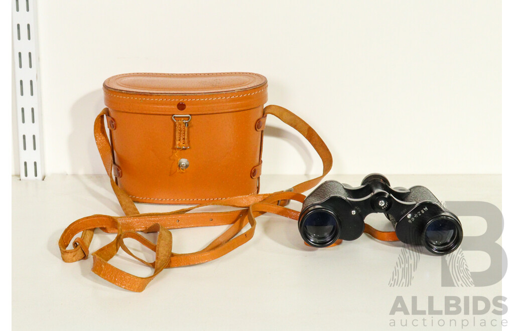 Pair of Cased Vintage Yashima 8x30 Binocolars