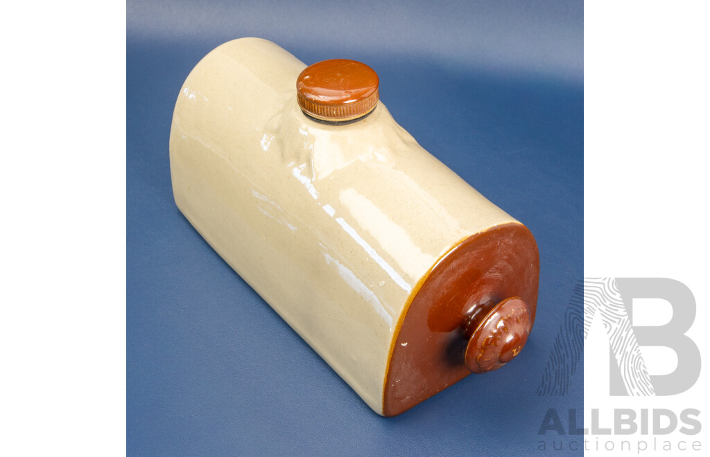 Antique Ceramic Bed Warmer