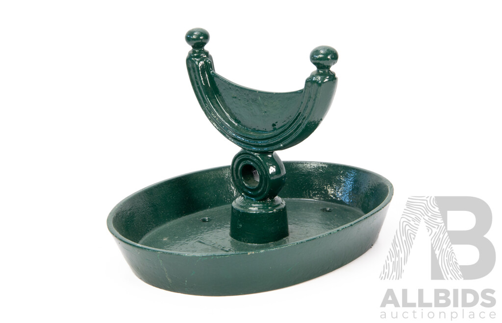 Vintage Ornate Cast Iron Boot Scrape