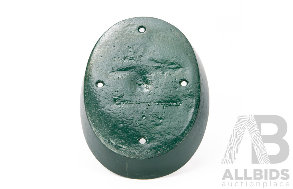 Vintage Ornate Cast Iron Boot Scrape