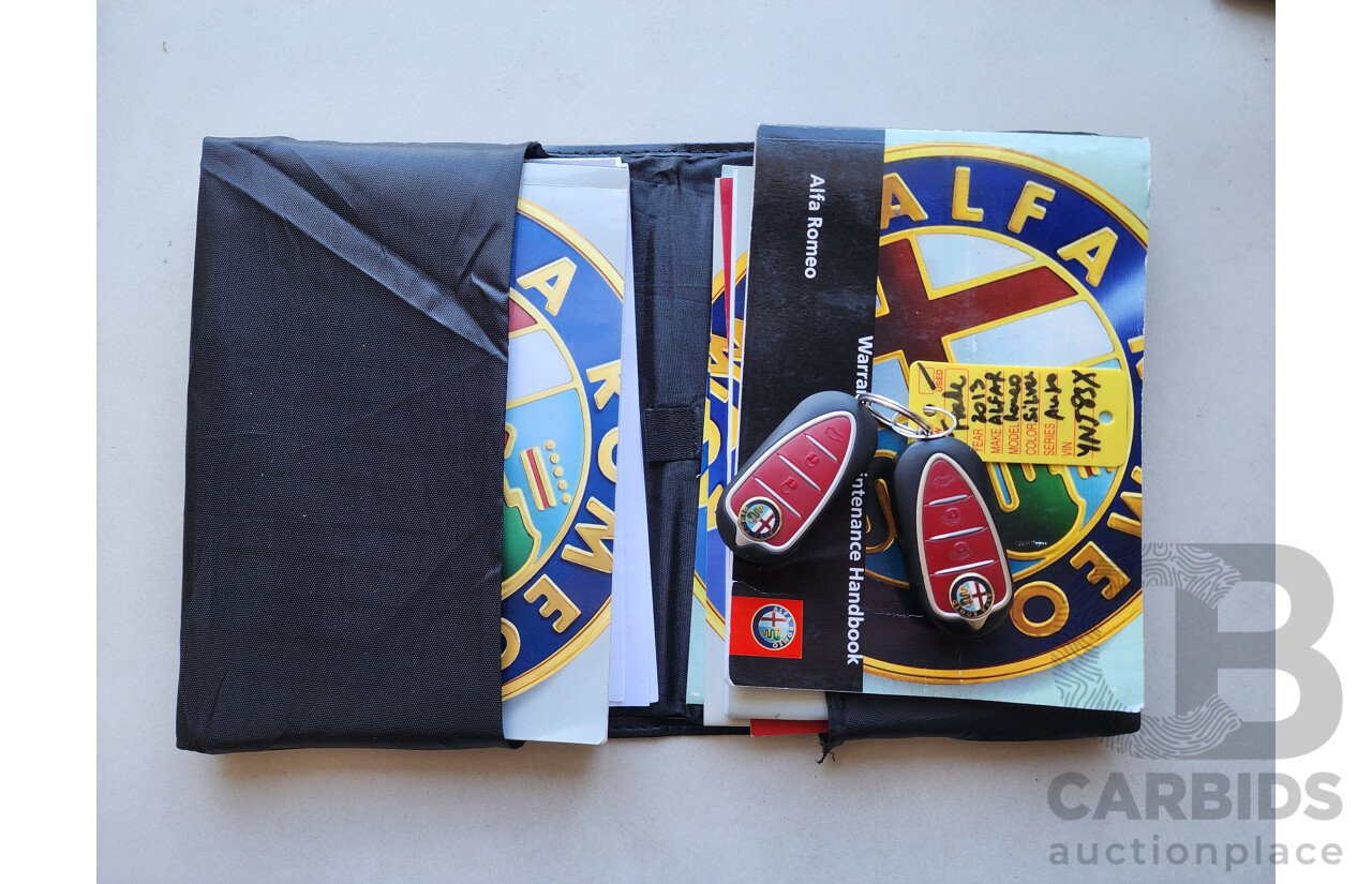 8/2013 Alfa Romeo Giulietta Distinctive  5d Hatchback Silver 1.4L