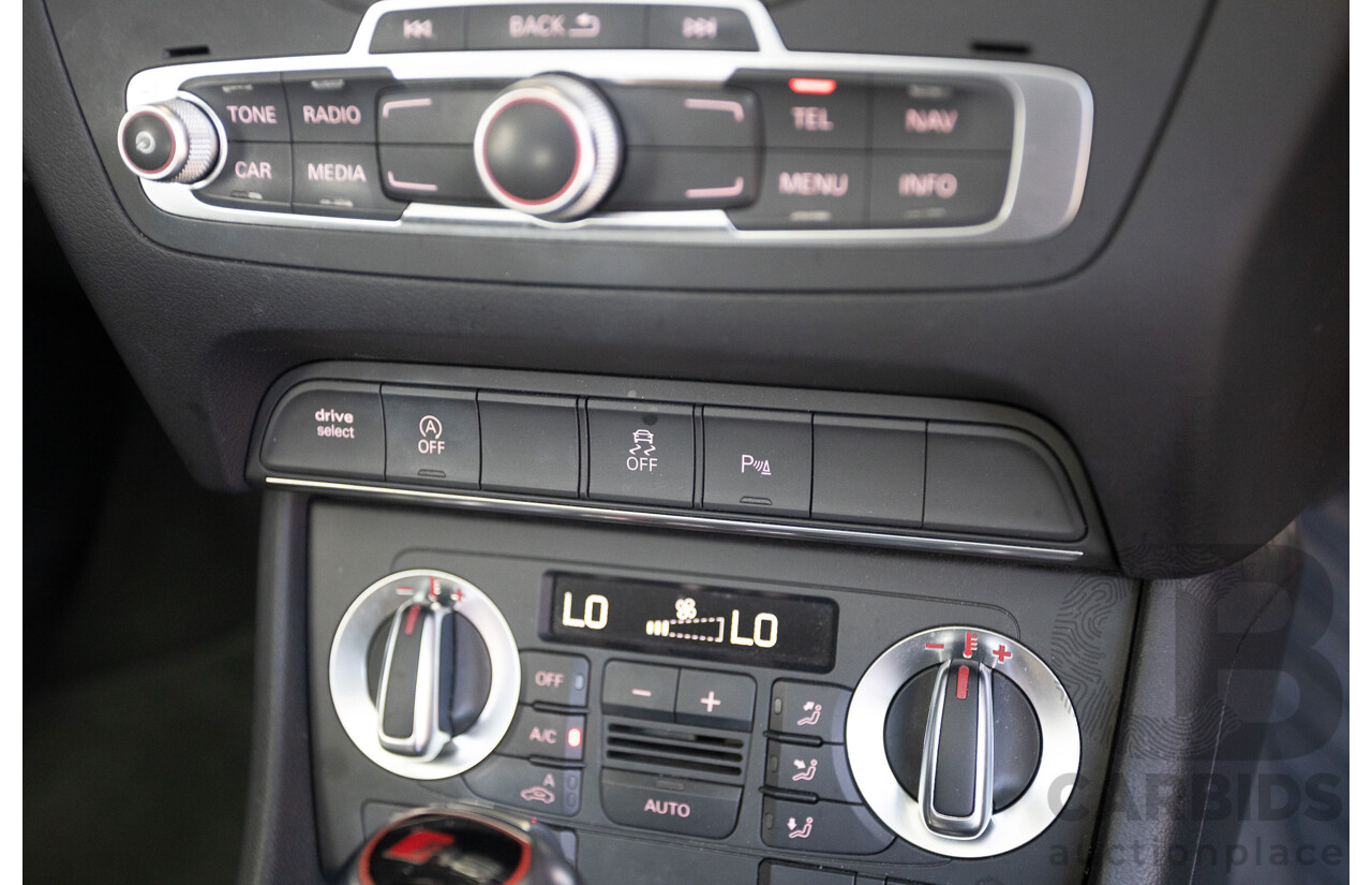 2/2015 Audi RS Q3 2.5 TFSI Quattro (AWD) 8U MY14 4D Wagon Daytona Grey Pearl Turbo 2.5L