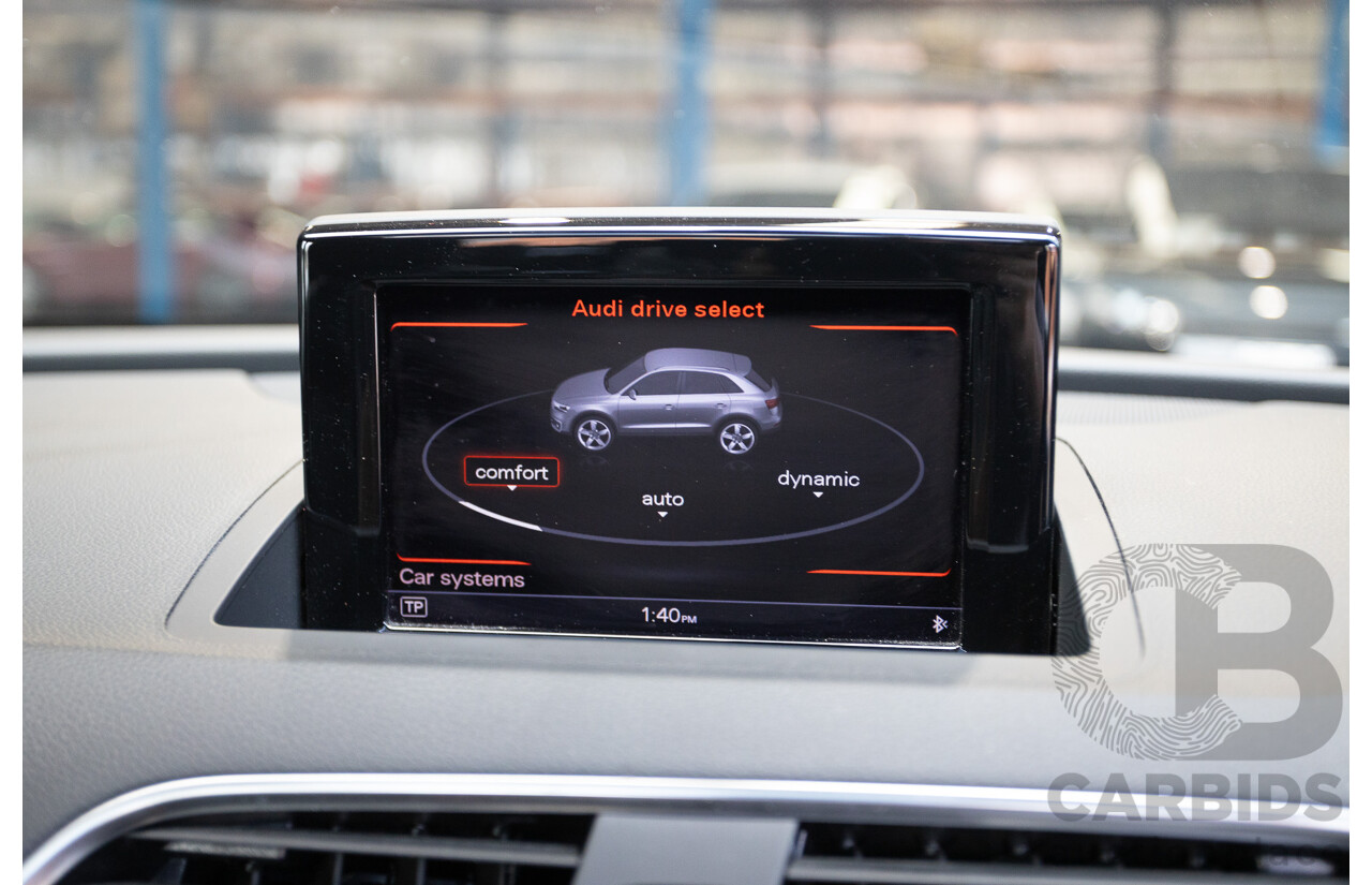 2/2015 Audi RS Q3 2.5 TFSI Quattro (AWD) 8U MY14 4D Wagon Daytona Grey Pearl Turbo 2.5L