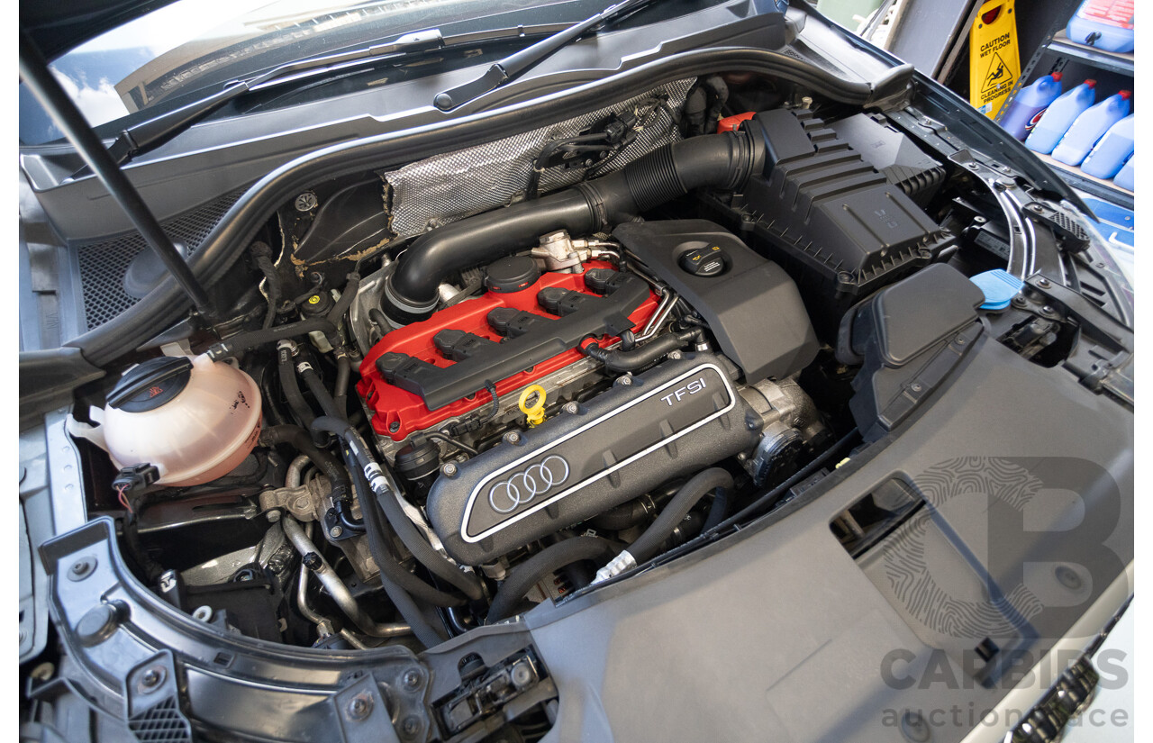 2/2015 Audi RS Q3 2.5 TFSI Quattro (AWD) 8U MY14 4D Wagon Daytona Grey Pearl Turbo 2.5L