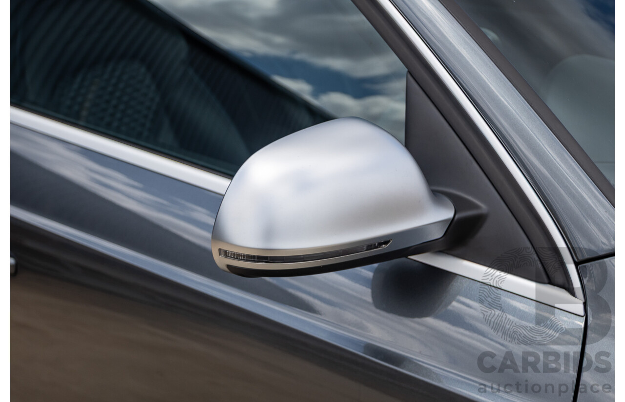 2/2015 Audi RS Q3 2.5 TFSI Quattro (AWD) 8U MY14 4D Wagon Daytona Grey Pearl Turbo 2.5L