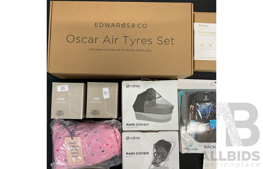 Assorted Baby Products, Including CYBEX, MCLAREN, EDWARDS & Co and More