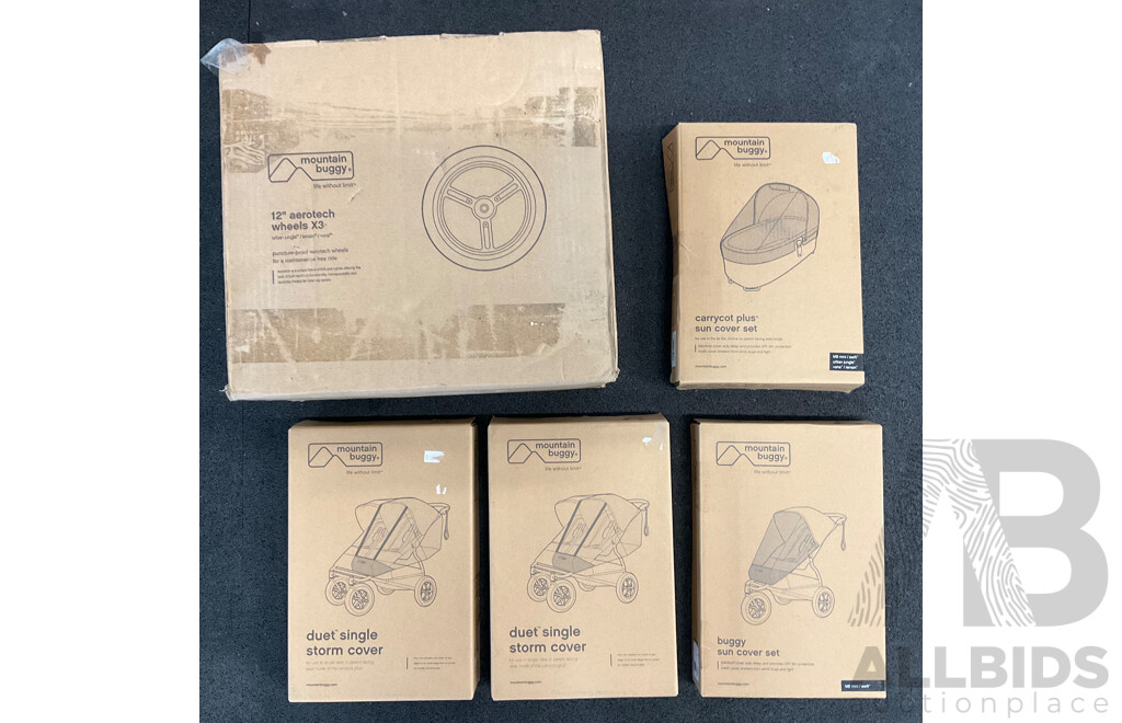 Mountain Buggy Stroller Accessories - Lot of 5
