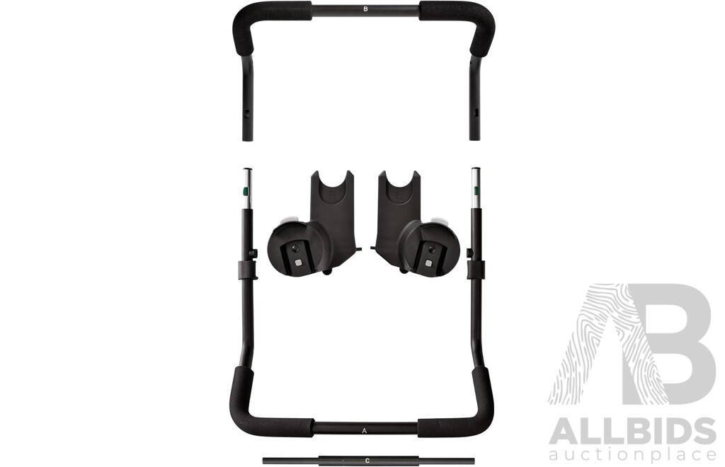 BABY JOGGER City Select and City Premier - Single Car Seat Adapter for Chicco, Maxi-Cosi, Cybex and Peg-Perego (1967361) - Lot of 12