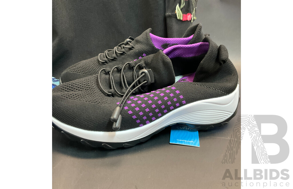 Cupshe Dresses Size L/XL & 2x Pain Free Aussies Shoes Size 38