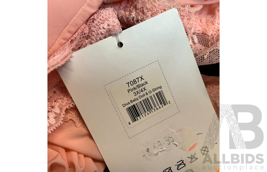 Mixed Plus Sizes - Assorted Bra and Sleepwear Included Freya, Fantasie, Coquette Diva and More