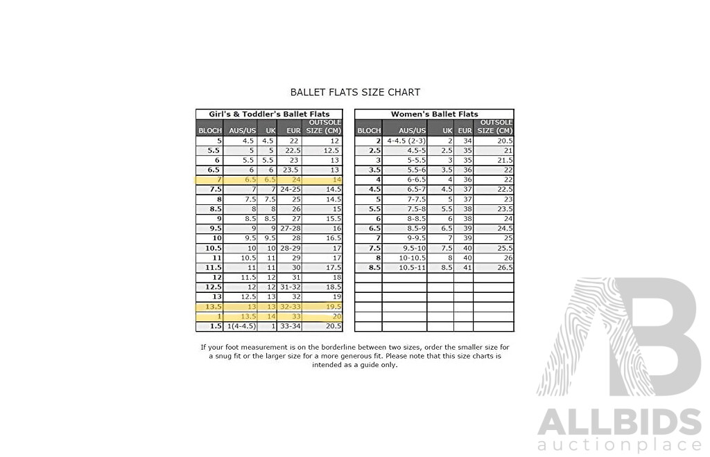 BLOCH Dance Women's Dansoft Full Sole Leather Ballet Slipper/Shoe - Black (Size 13.5 & 1) and Pink (Size 7)  - Lot of 8