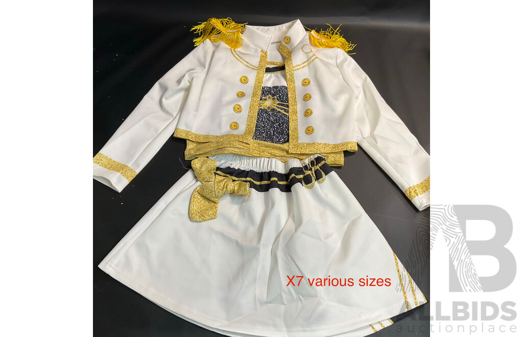 KPOP Girls Singer Hunter Costume Stage Outfit /Halloween Costumes /Singers Leader Cosplay - Lot of 7