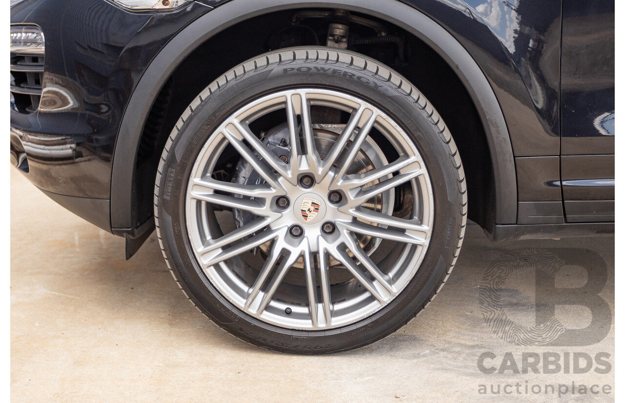 6/2012 Porsche Cayenne Diesel (AWD) Series 2 MY12 4D Wagon Black Turbo Diesel 3.0L