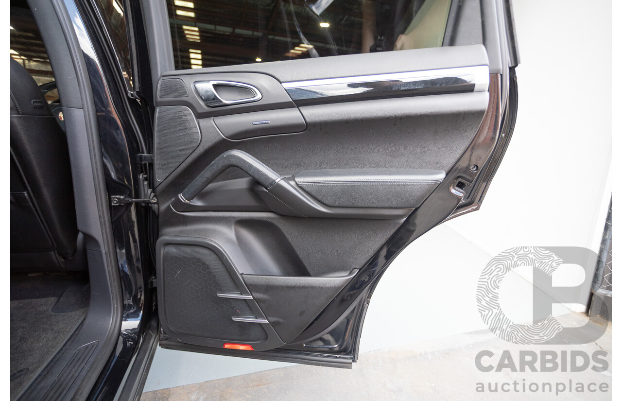 6/2012 Porsche Cayenne Diesel (AWD) Series 2 MY12 4D Wagon Black Turbo Diesel 3.0L