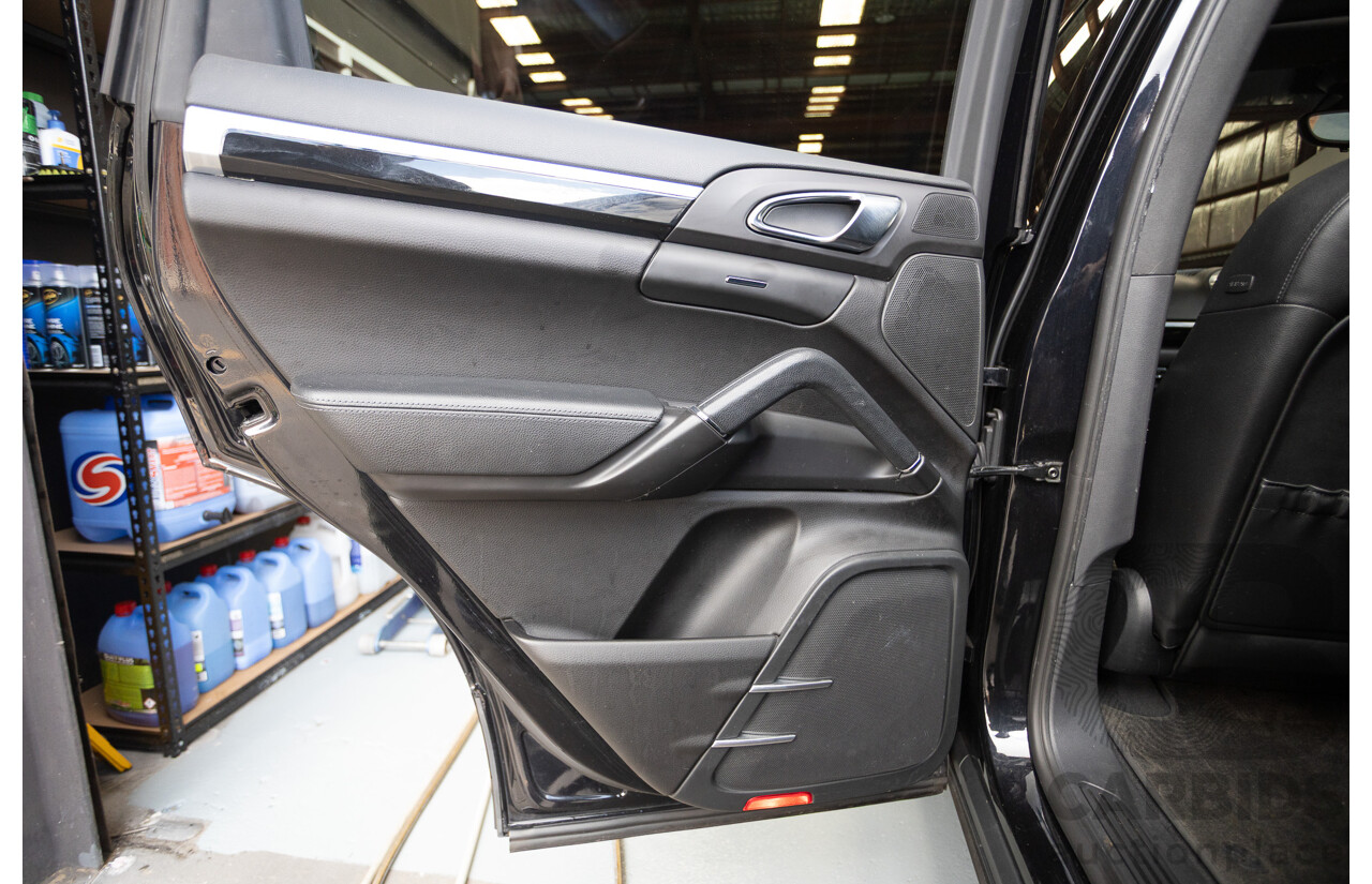 6/2012 Porsche Cayenne Diesel (AWD) Series 2 MY12 4D Wagon Black Turbo Diesel 3.0L