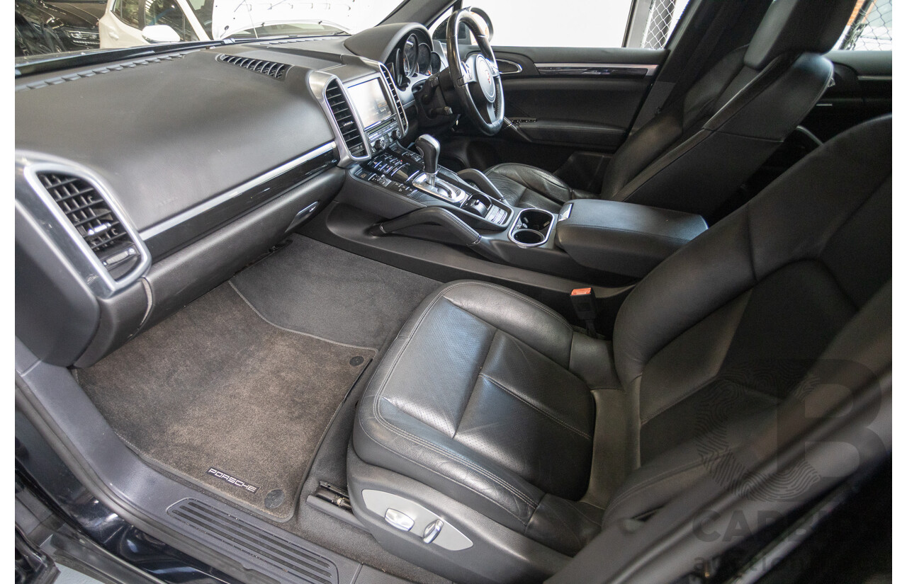 6/2012 Porsche Cayenne Diesel (AWD) Series 2 MY12 4D Wagon Black Turbo Diesel 3.0L