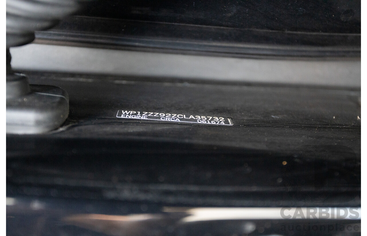 6/2012 Porsche Cayenne Diesel (AWD) Series 2 MY12 4D Wagon Black Turbo Diesel 3.0L