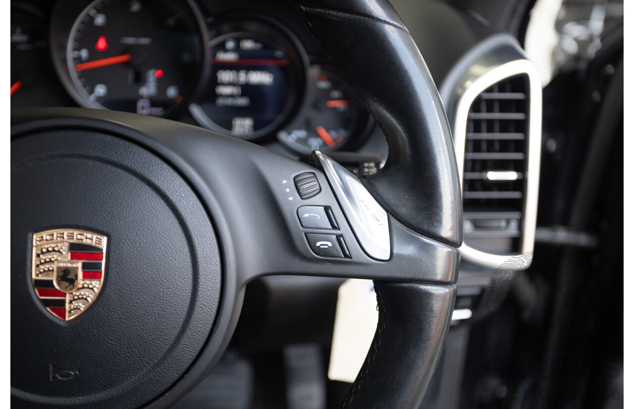 6/2012 Porsche Cayenne Diesel (AWD) Series 2 MY12 4D Wagon Black Turbo Diesel 3.0L