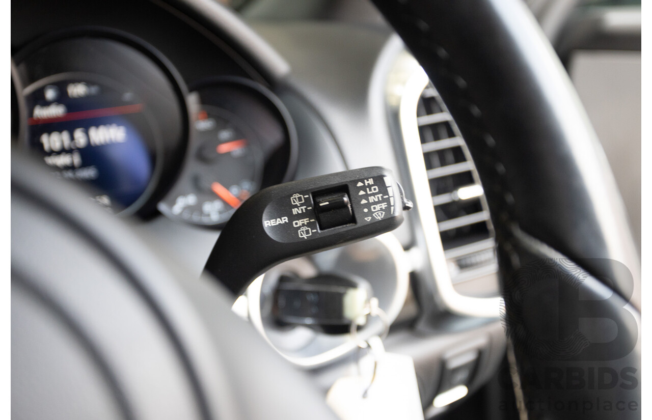 6/2012 Porsche Cayenne Diesel (AWD) Series 2 MY12 4D Wagon Black Turbo Diesel 3.0L