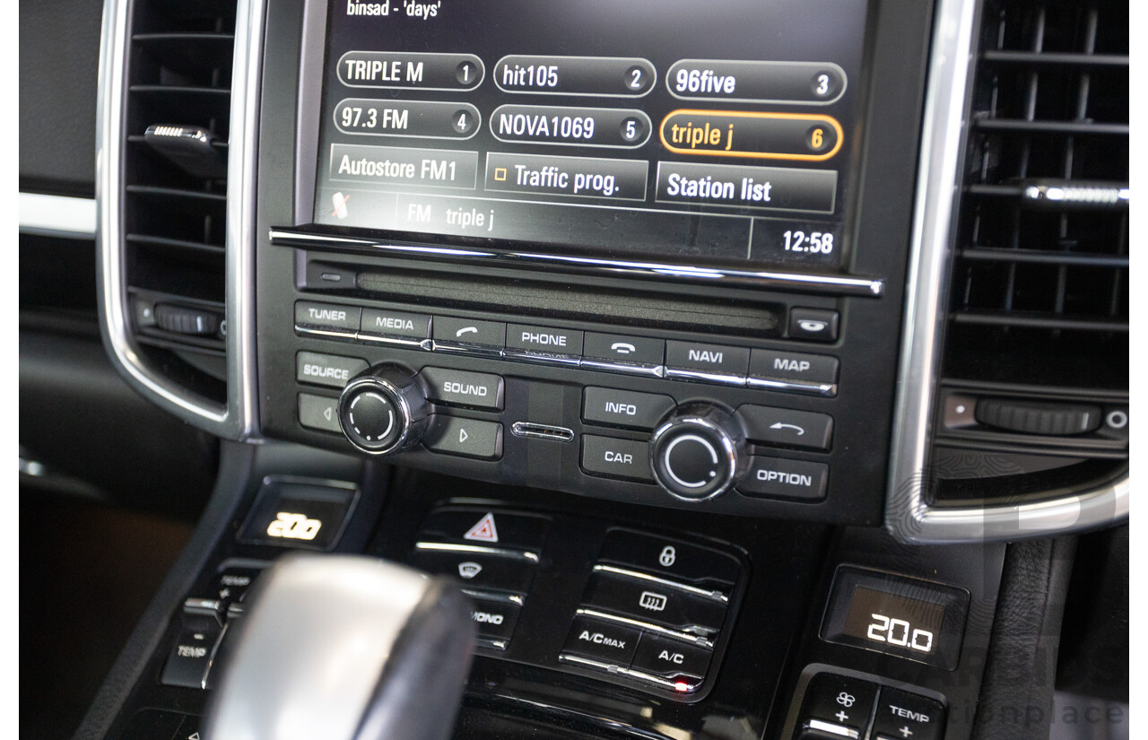 6/2012 Porsche Cayenne Diesel (AWD) Series 2 MY12 4D Wagon Black Turbo Diesel 3.0L