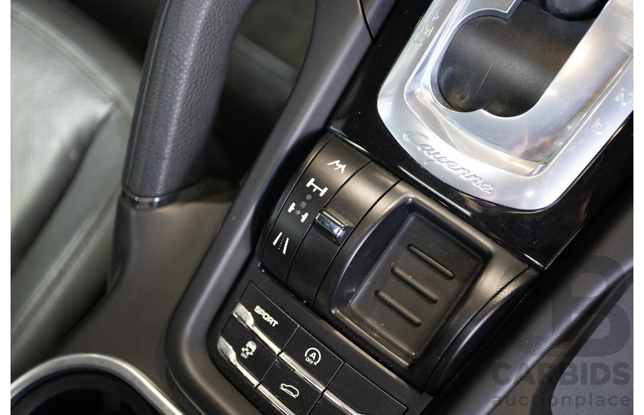 6/2012 Porsche Cayenne Diesel (AWD) Series 2 MY12 4D Wagon Black Turbo Diesel 3.0L