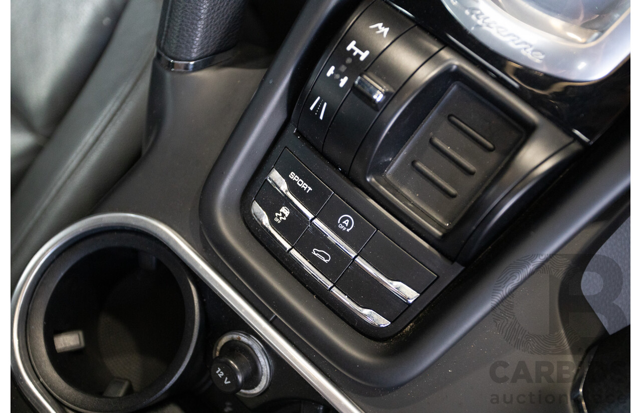 6/2012 Porsche Cayenne Diesel (AWD) Series 2 MY12 4D Wagon Black Turbo Diesel 3.0L