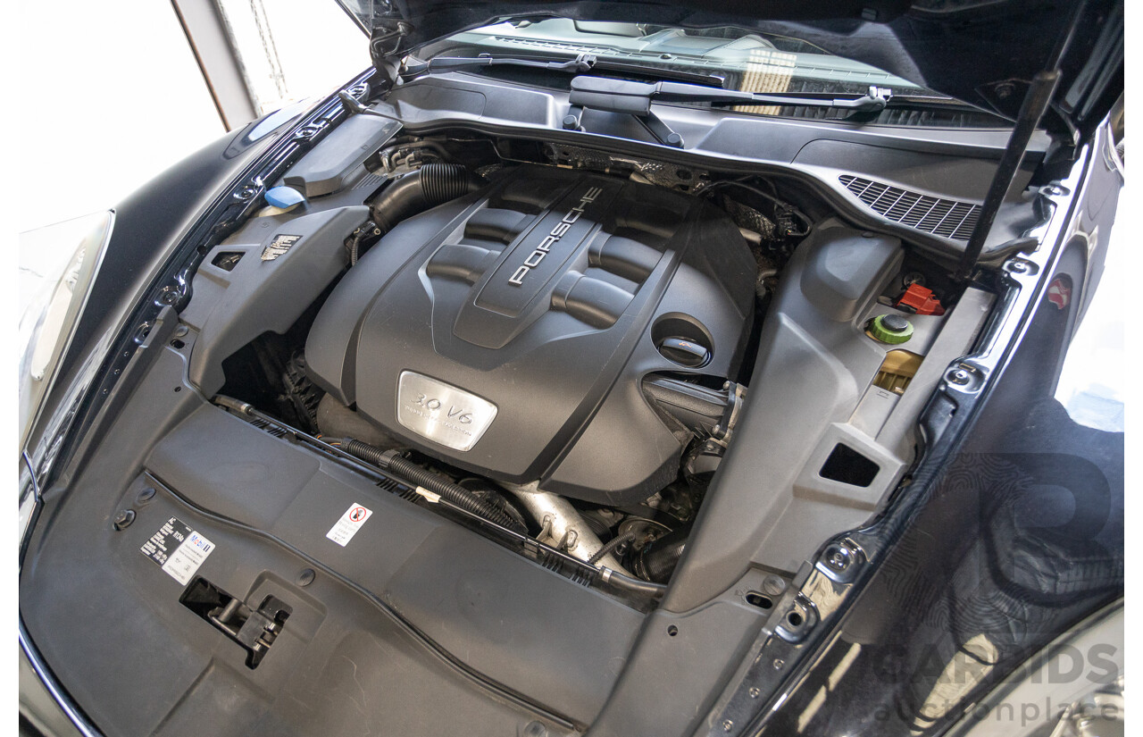 6/2012 Porsche Cayenne Diesel (AWD) Series 2 MY12 4D Wagon Black Turbo Diesel 3.0L