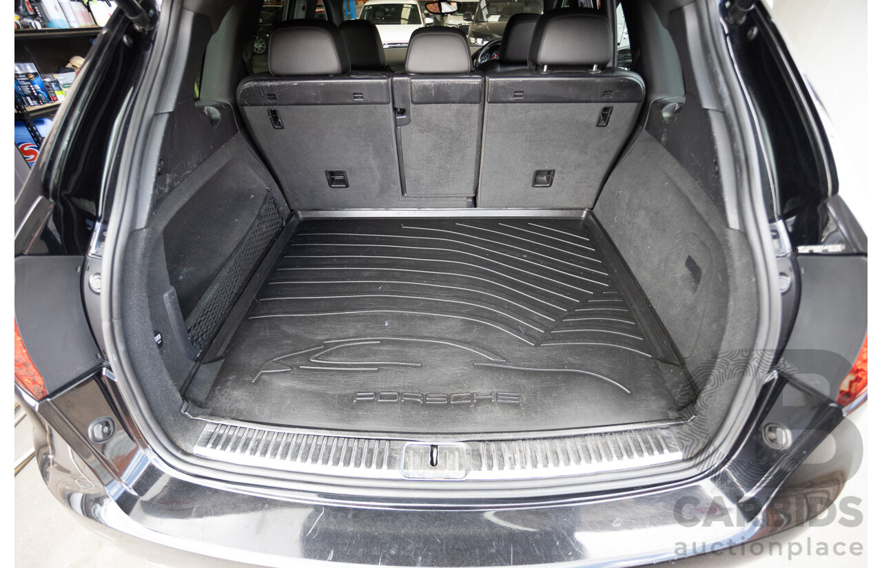 6/2012 Porsche Cayenne Diesel (AWD) Series 2 MY12 4D Wagon Black Turbo Diesel 3.0L