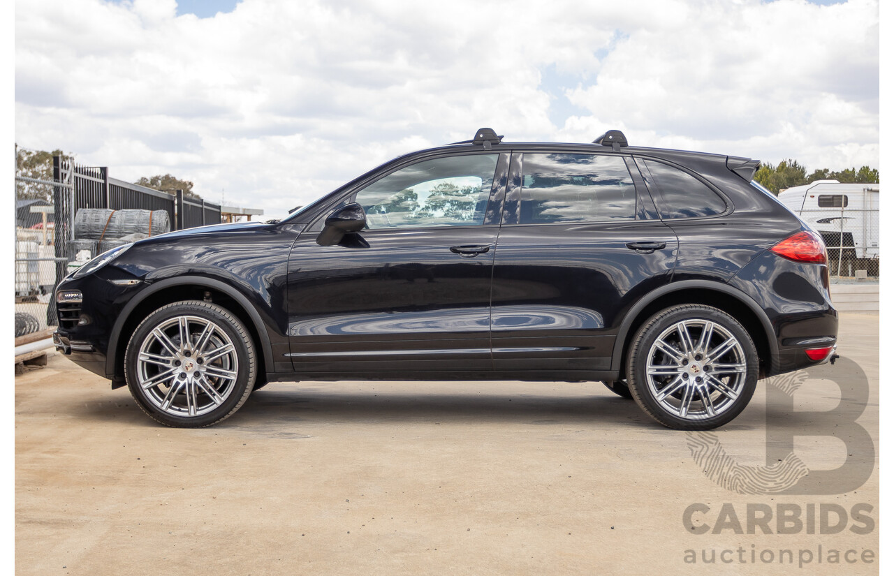 6/2012 Porsche Cayenne Diesel (AWD) Series 2 MY12 4D Wagon Black Turbo Diesel 3.0L