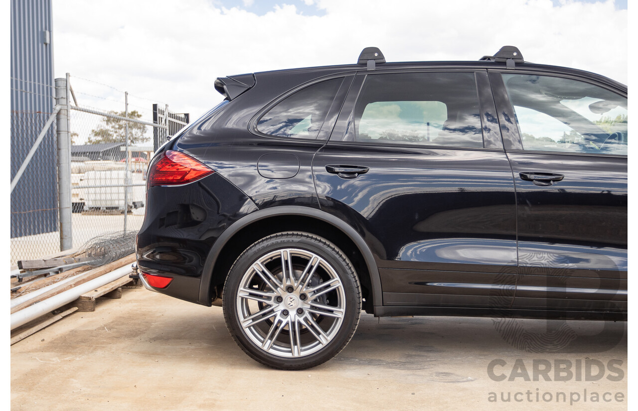 6/2012 Porsche Cayenne Diesel (AWD) Series 2 MY12 4D Wagon Black Turbo Diesel 3.0L