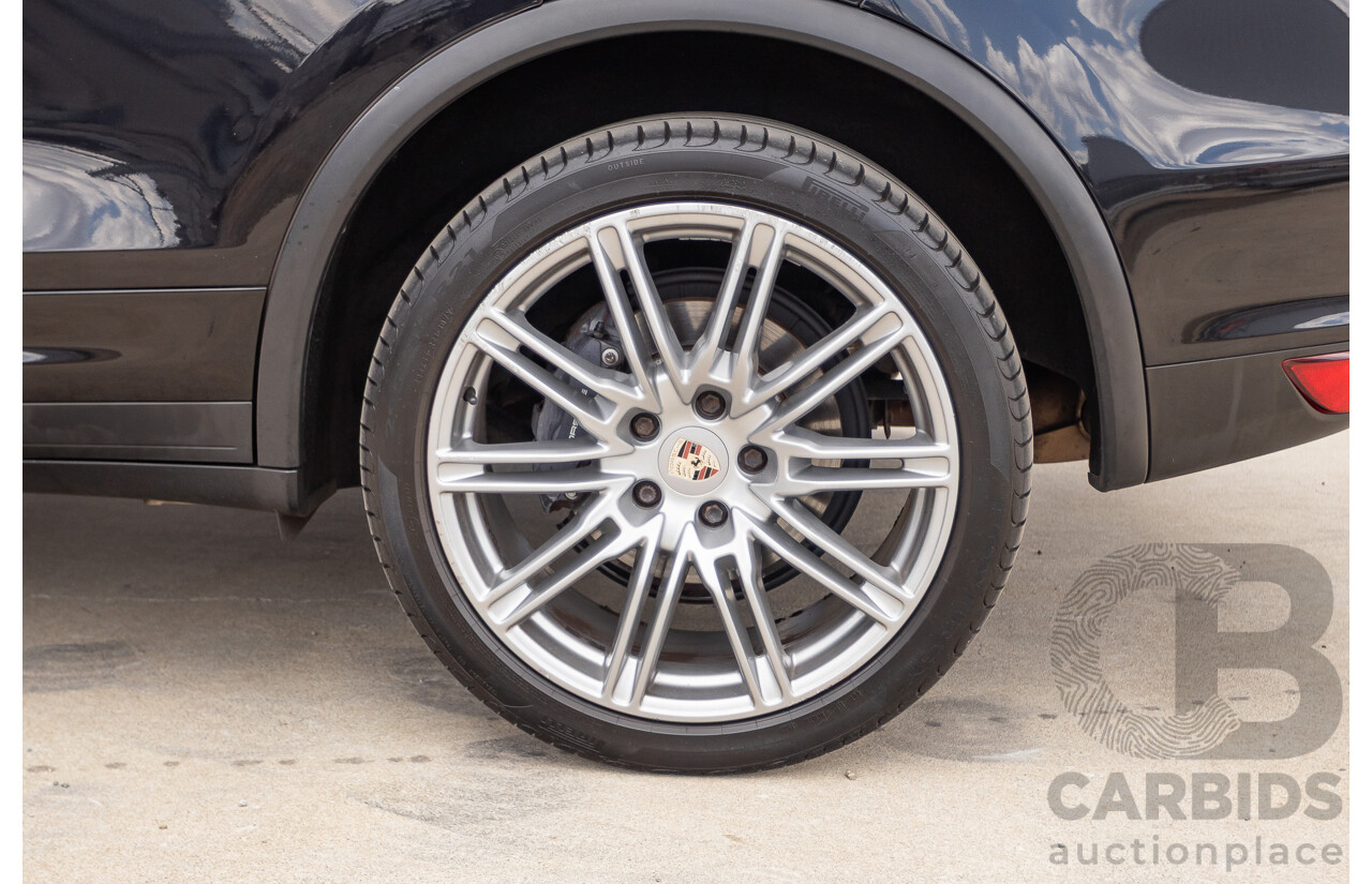 6/2012 Porsche Cayenne Diesel (AWD) Series 2 MY12 4D Wagon Black Turbo Diesel 3.0L
