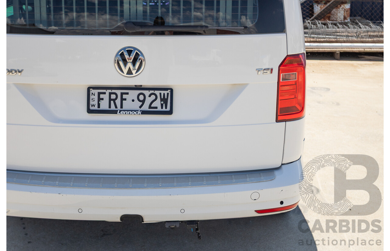 04/2018 Volkswagen Caddy Maxi Trendline TSI220 2K MY18 4D Wagon White Turbo 1.4L - 7 seats