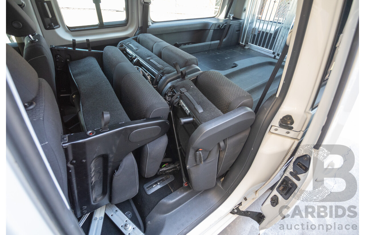 04/2018 Volkswagen Caddy Maxi Trendline TSI220 2K MY18 4D Wagon White Turbo 1.4L - 7 seats