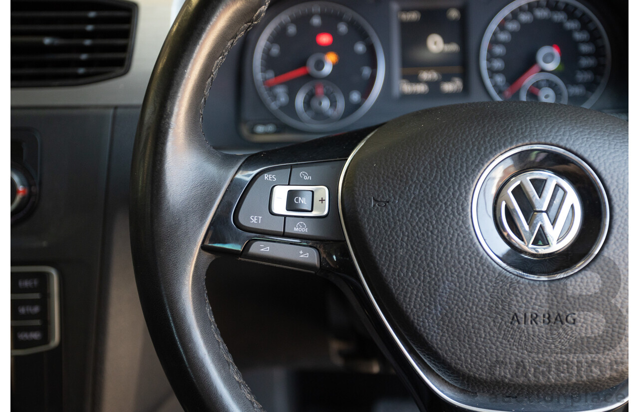 04/2018 Volkswagen Caddy Maxi Trendline TSI220 2K MY18 4D Wagon White Turbo 1.4L - 7 seats