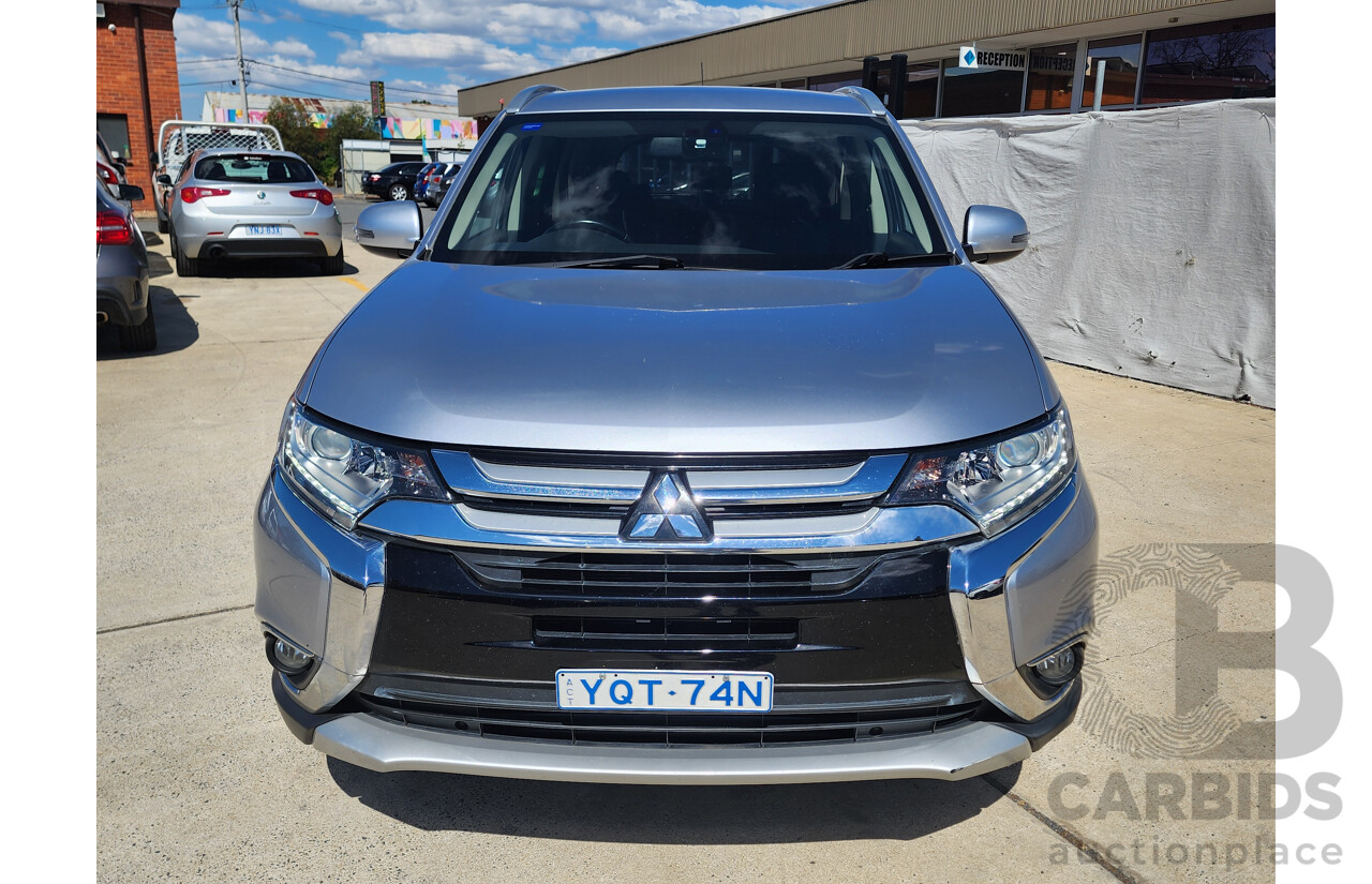7/2016 Mitsubishi Outlander XLS (4x4) ZK MY16 4d Wagon Silver 2.4L