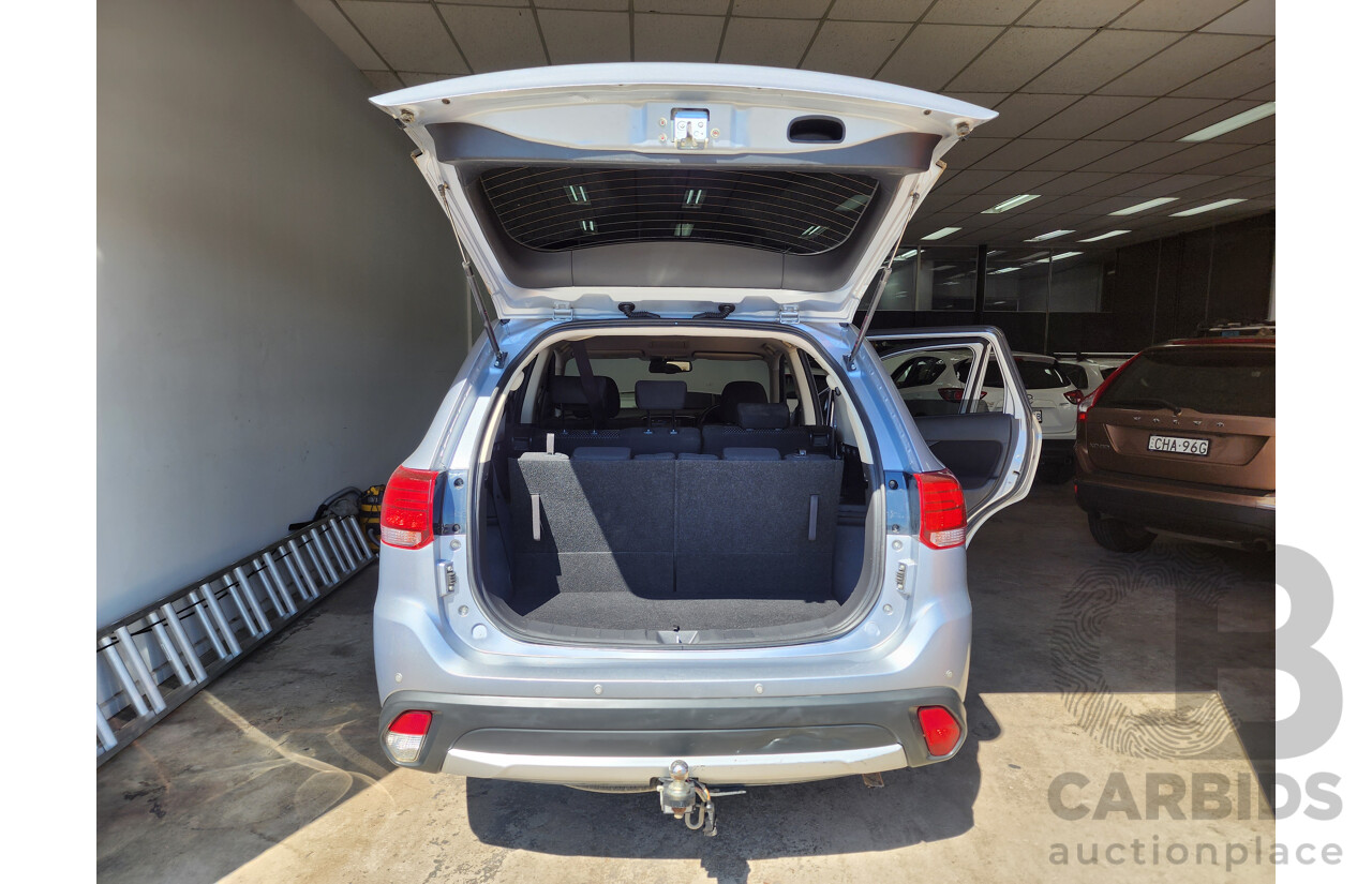 7/2016 Mitsubishi Outlander XLS (4x4) ZK MY16 4d Wagon Silver 2.4L