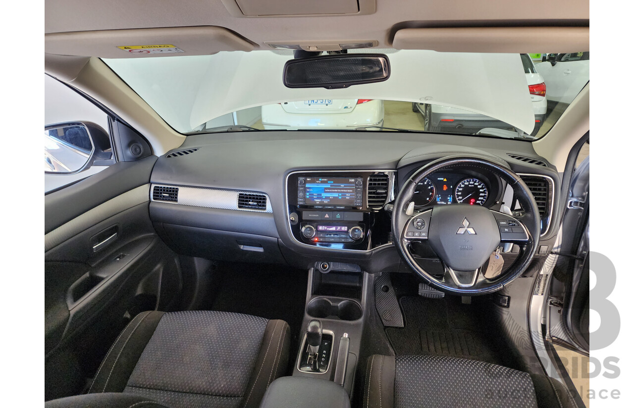 7/2016 Mitsubishi Outlander XLS (4x4) ZK MY16 4d Wagon Silver 2.4L